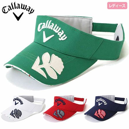 キャロウェイレフアアップリケツイルバイザー241-8184800