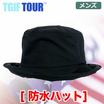TheTGIFTourGolfWaterproofRainHat防水ハット242104-010