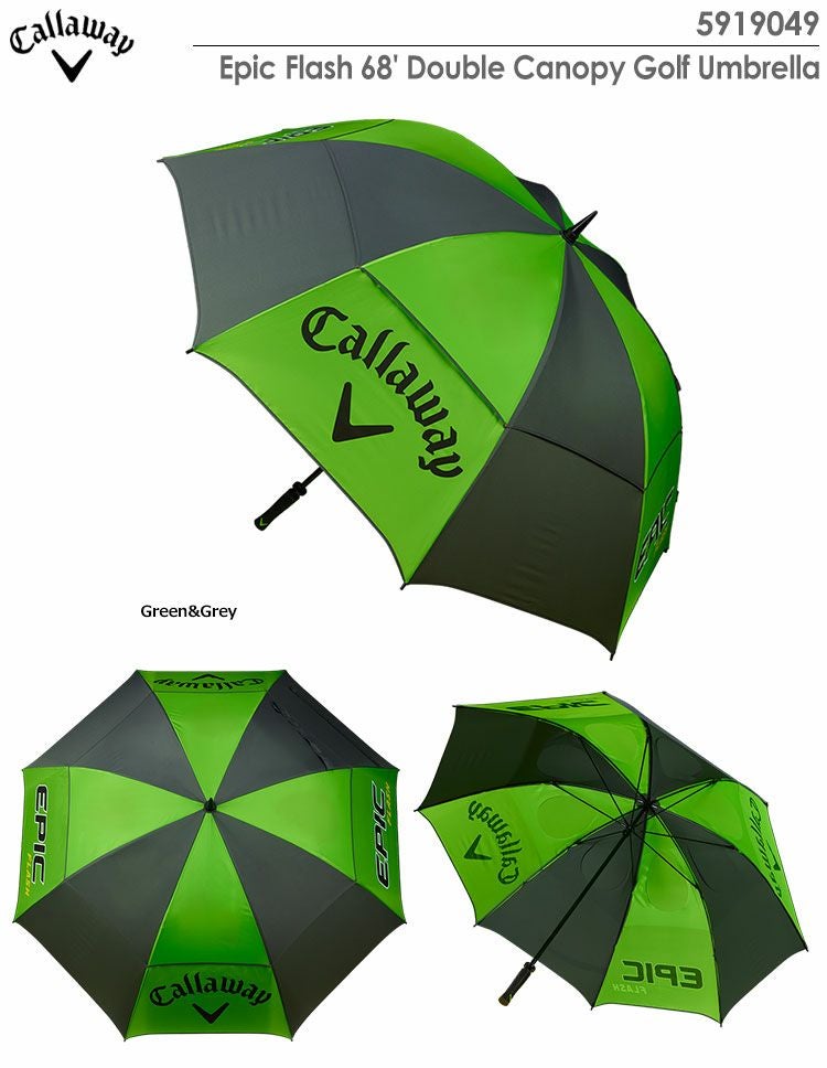 キャロウェイEpicFlash68'DoubleCanopyUmbrella5919049