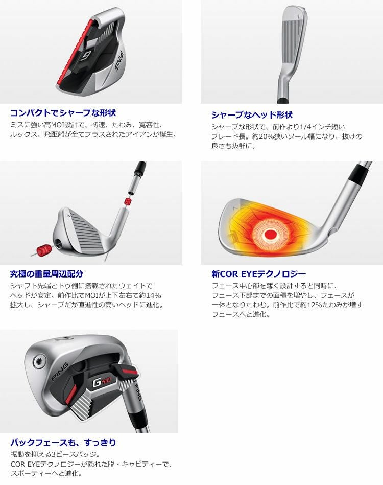 PINGG410アイアン