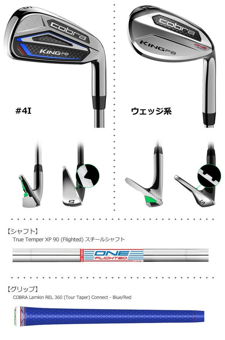 コブラCOBRA_KINGF8単品アイアン