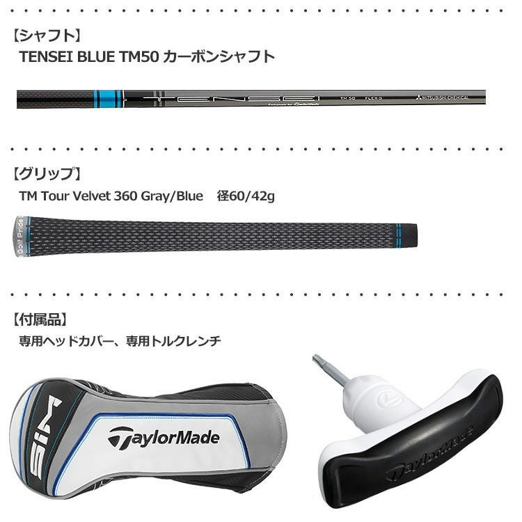 テーラーメイドSIMドライバー