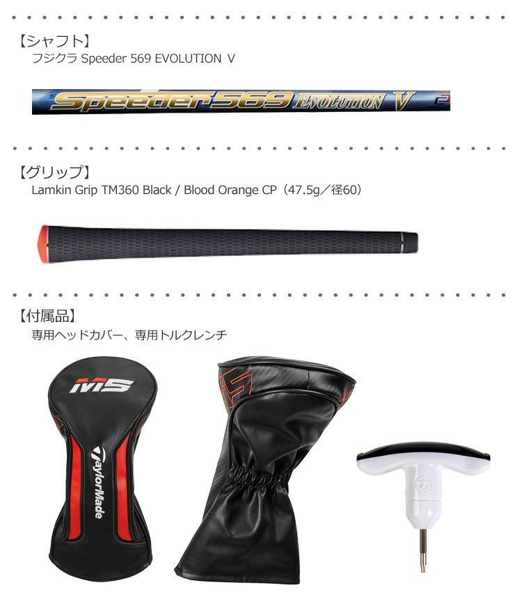 テーラーメイドTaylorMade2019Mシリーズ