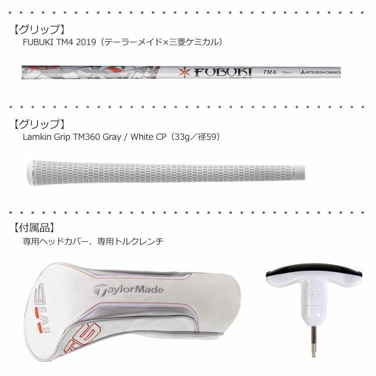 テーラーメイドTaylorMade2019Mシリーズ