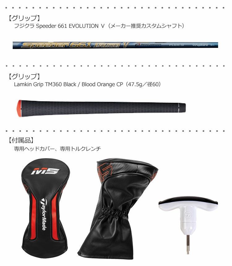 テーラーメイドTaylorMade2019Mシリーズ