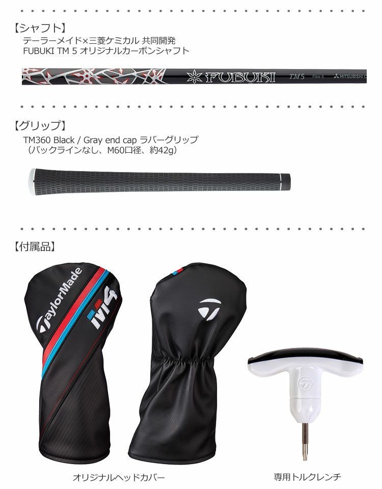 テーラーメイドTaylorMadeM4ドライバー