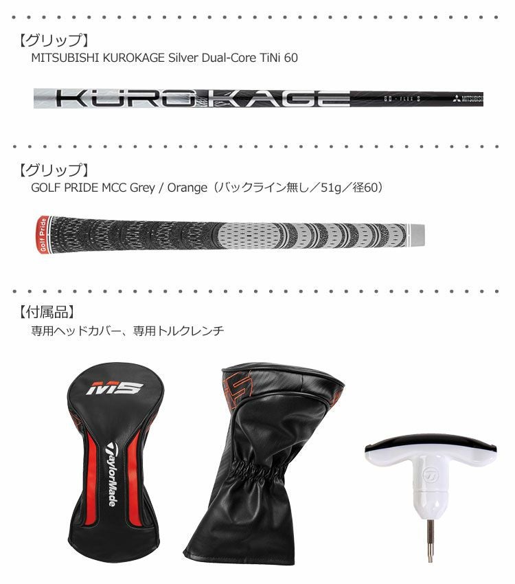 テーラーメイドTaylorMade2019Mシリーズ