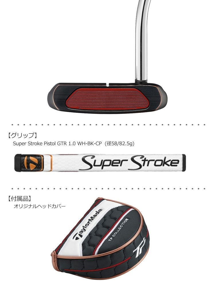 テーラーメイドTaylorMadeTPコレクションブラックカッパーパター