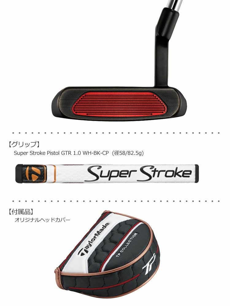 テーラーメイドTaylorMadeTPコレクションブラックカッパーパター