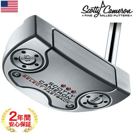 スコッティキャメロンセレクトFASTBACK2018カバー付 SCOTTY CAMERON スコッティキャメロン 2018 SELECT FASTBACK セレクト