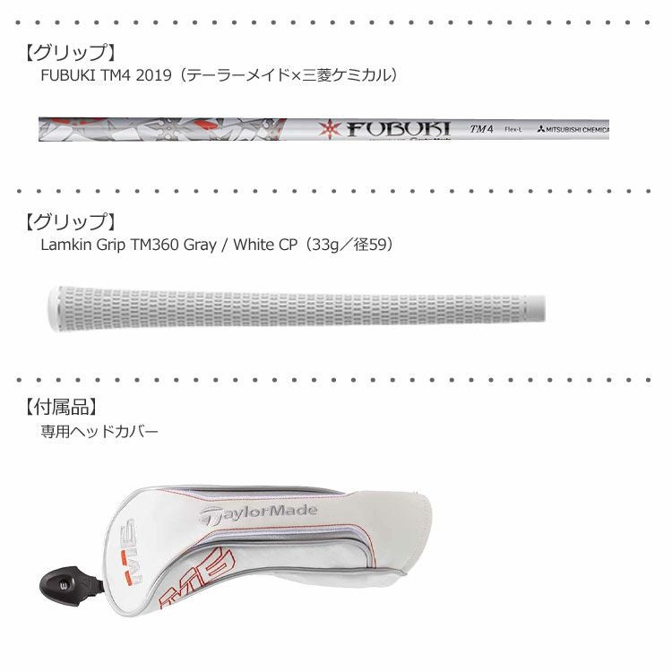 テーラーメイドTaylorMade2019Mシリーズ
