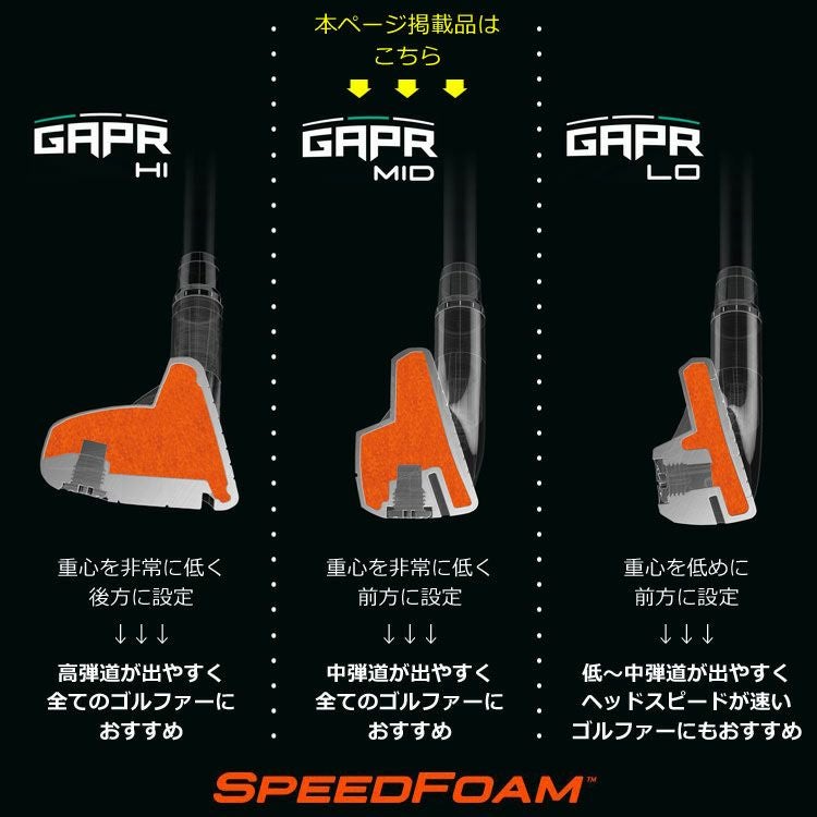 テーラーメイドTaylorMadeギャッパーGAPR日本モデル
