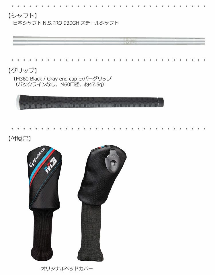 テーラーメイドTaylorMadeM3レスキュー