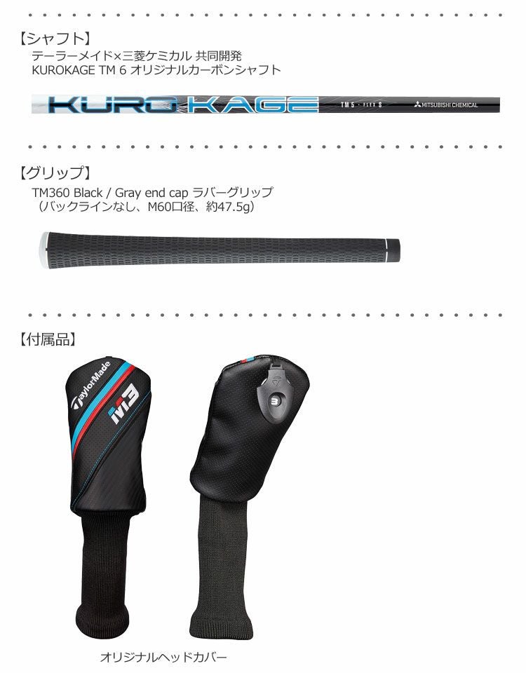 テーラーメイドTaylorMadeM3レスキュー