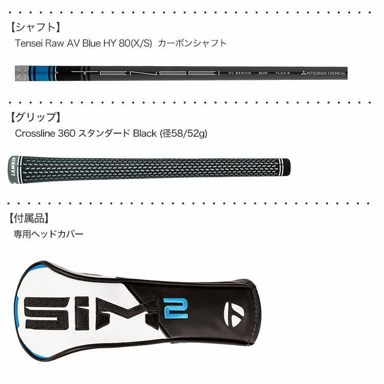 テーラーメイドSIM2MAXレスキュー