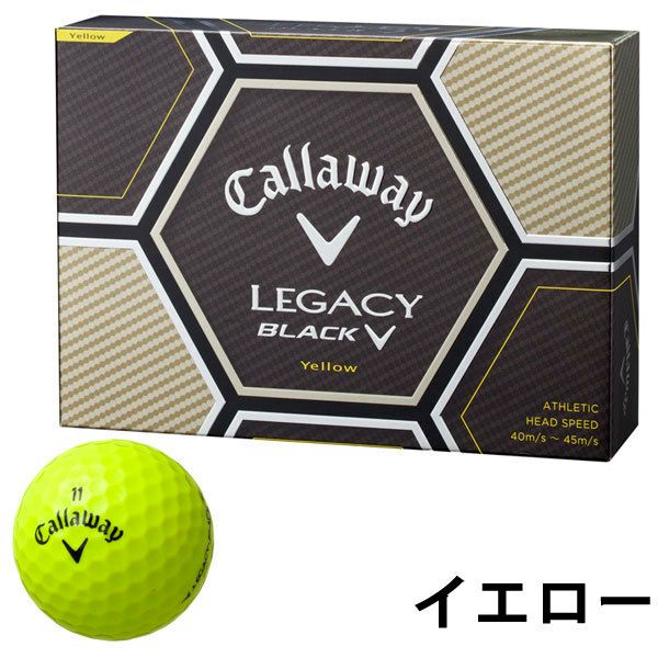 キャロウェイCALLAWAYLEGACYBLACK(レガシーブラック)ボール1ダース