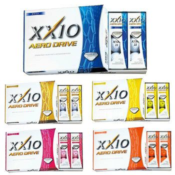 ダンロップXXIOゼクシオエアロドライブAERODRIVEボール1ダース