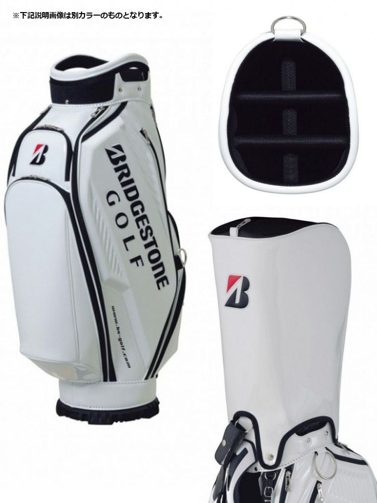 ブリヂストン_プロレプリカ総エナメルモデル_キャディバッグ_限定コーポレートカラー仕様_9.5型_CBG11B