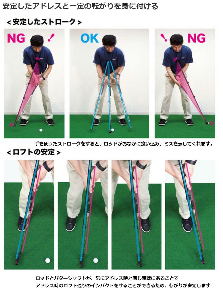 アイラインゴルフ_ペンデュラムパッティングロッド2019_ELG-RD17
