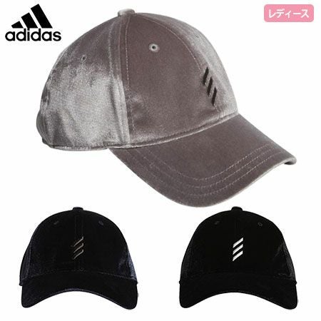 アディダスウィメンズADICROSSベロアキャップHFG36