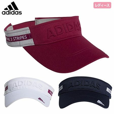 アディダスウィメンズテープデザインバイザーHFG29