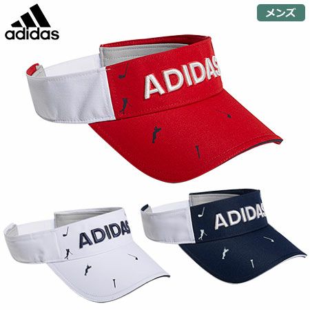 アディダスADICROSSモノグラムプリントバイザーXA170
