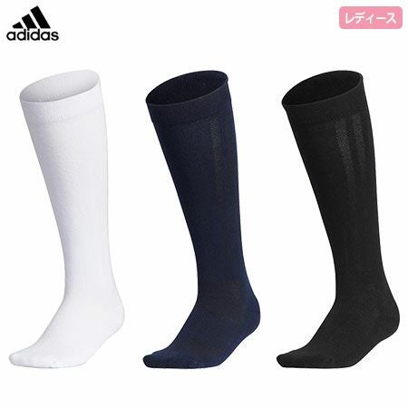 アディダスウィメンズ3ストライプソックスロングGUX02