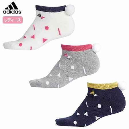 アディダスadicrossモノグラムアンクルソックスCCT80