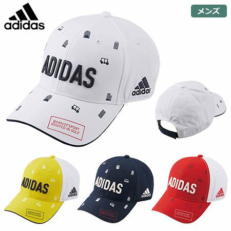 アディダスadicrossモノグラムプリントキャップCCR67