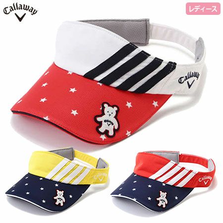 キャロウェイBEARポリプリントバイザー241-9184814