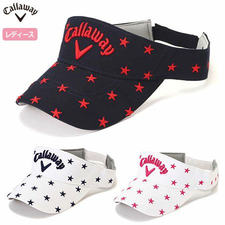 キャロウェイ星柄バイザー241-9984814