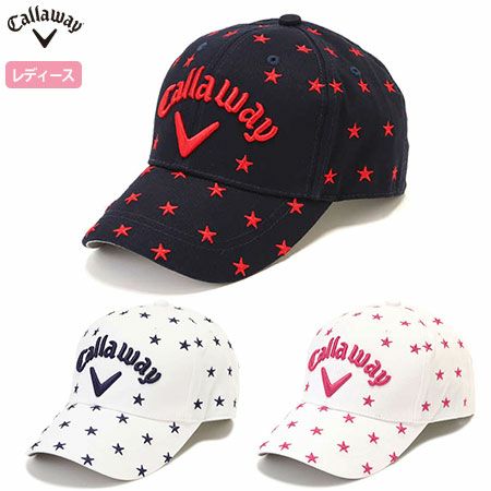 キャロウェイ星柄プリントキャップ241-9984813