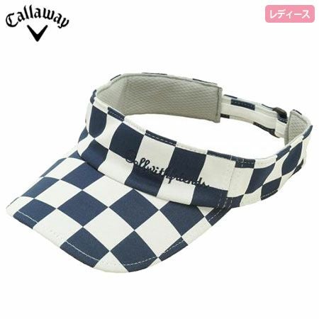 キャロウェイチェッカージャカードジャージサンバイザー241-7184820