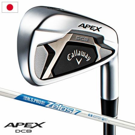 キャロウェイ APEX DCB アイアンセット 6本 5I-PW N.S.PRO Zelos 7