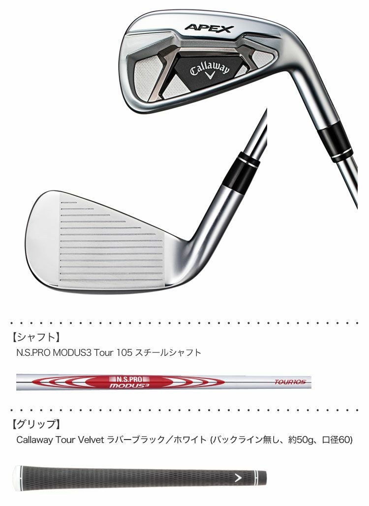 キャロウェイAPEXアイアンセット