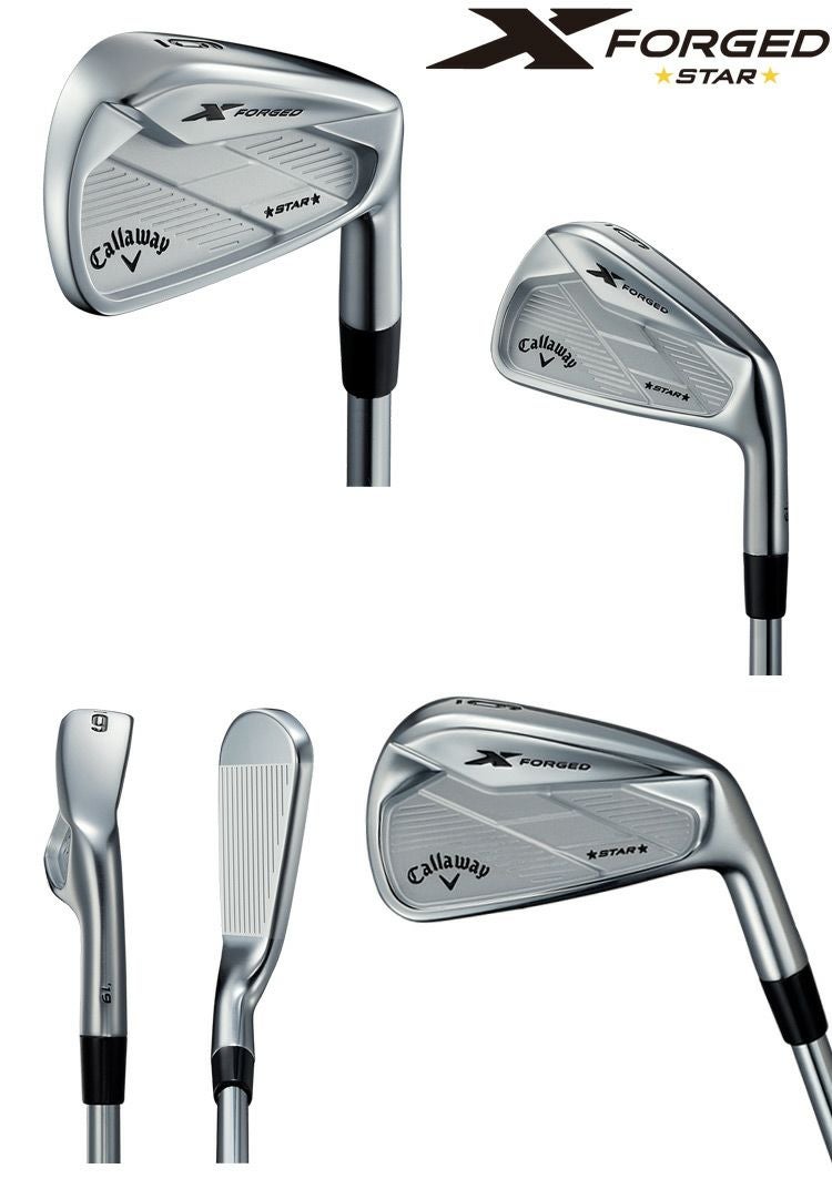 キャロウェイX_FORGED_STARアイアンセット