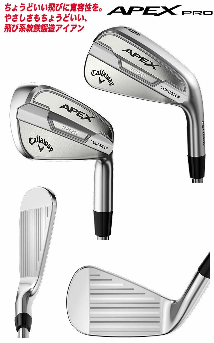 キャロウェイAPEXPRO21アイアン