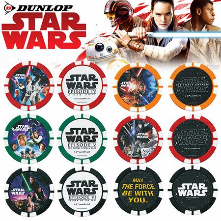 ダンロップスターウォーズチップマーカー3個セットGGF21101