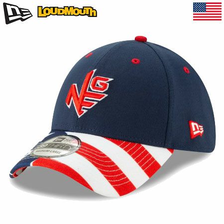 ニューエラLOUDMOUTHGOLFSTARANDSTRIPES39THIRTYSTRETCHFIT