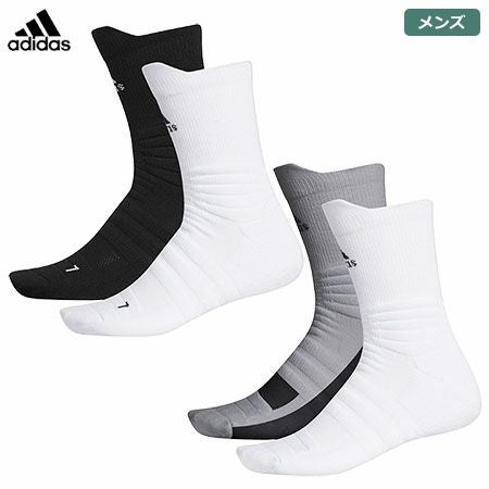 アディダス2Pグリップソックスクルー