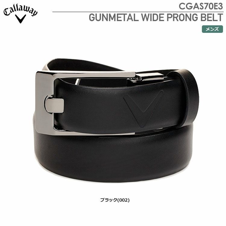 キャロウェイGUNMETALWIDEPRONGBELTCGAS70E3
