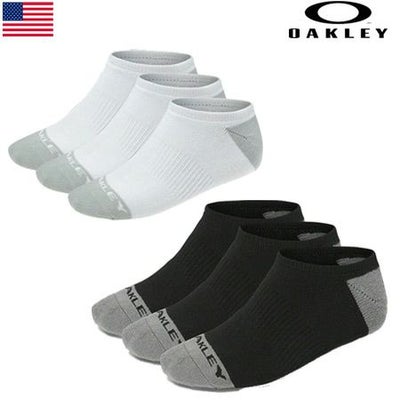 オークリーOAKLEY3足組ローカットソックス