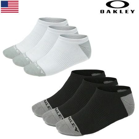 オークリーOAKLEY3足組ローカットソックス