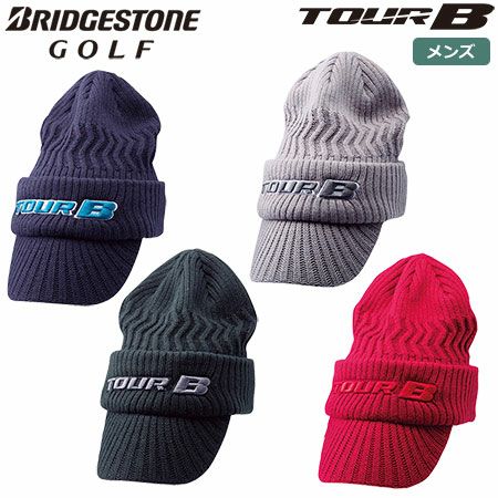 ブリヂストンTOURBツバ付きニットキャップCPWG87