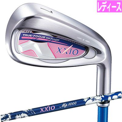 XXIO MP1000 レディース アイアンセット 7〜9PAS フレックスL ダンロップ XXIO X ゼクシオ テン レディス アイアン 5本組 #7-9,PW,SW