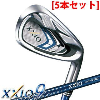 ダンロップゼクシオナインXXIO9アイアンMP900カーボンシャフト装着