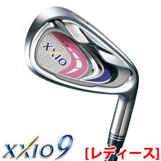 ダンロップゼクシオナインXXIO9レディースアイアンMP900Lカーボンシャフト装着