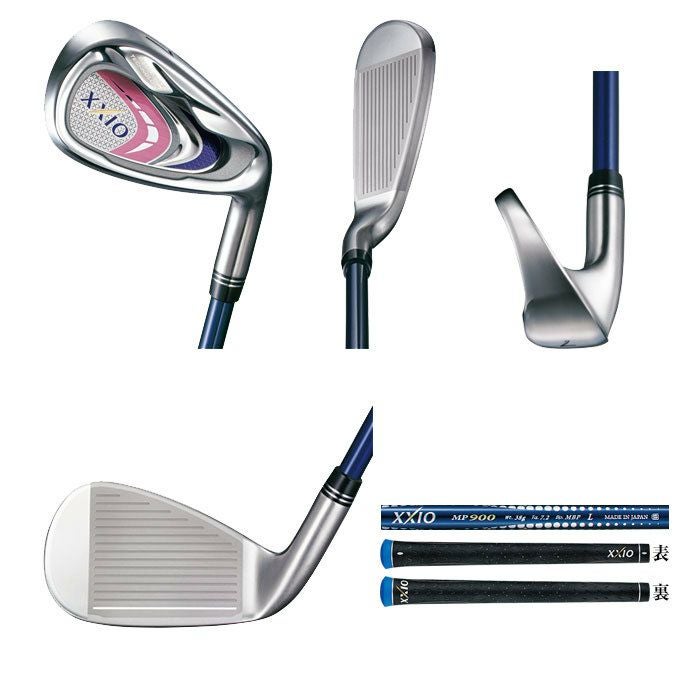 ダンロップゼクシオナインXXIO9レディースアイアンMP900Lカーボンシャフト装着