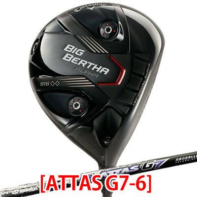 キャロウェイBigBerthaAlpha816DoubleBlackDiamondドライバー