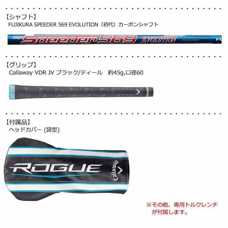 キャロウェイROGUESUBZEROドライバー